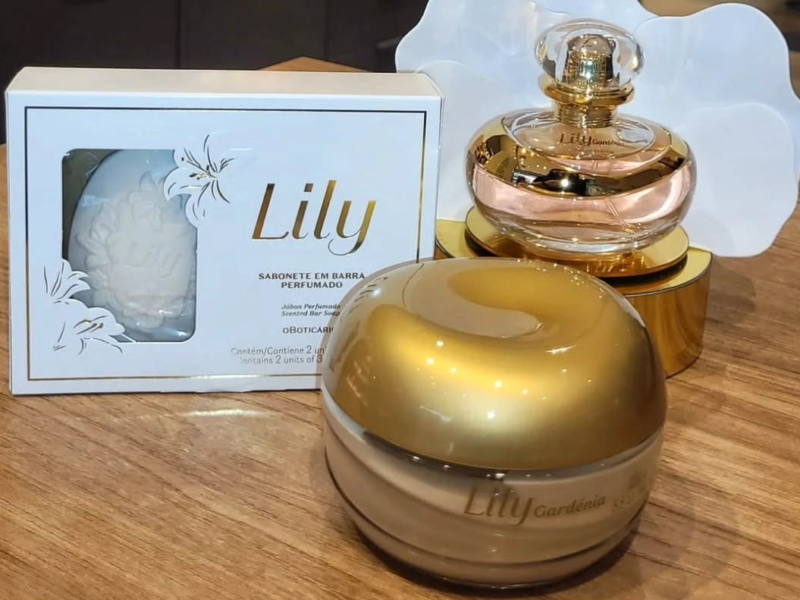 Kit Lily Gardênia com sabonete