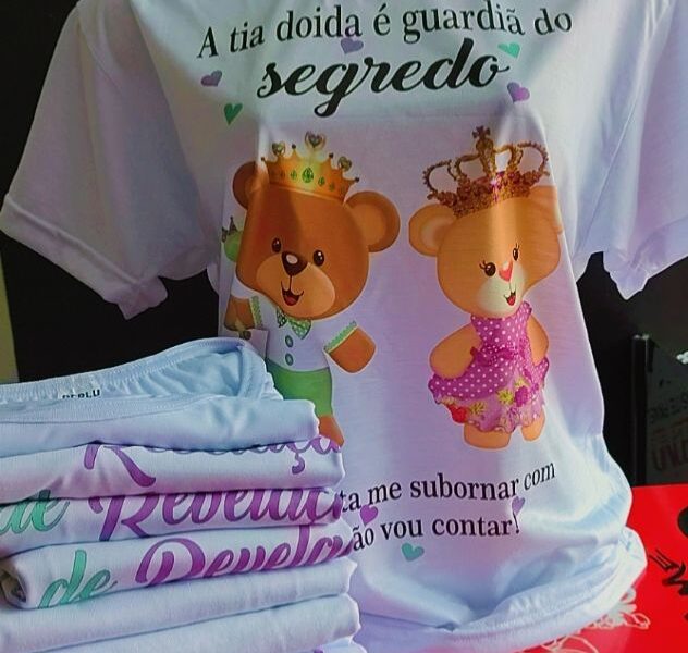 Faça já sua Camiseta Branca Personalizada estampada