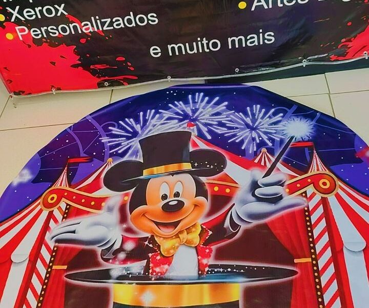 Tapete de festa personalizado