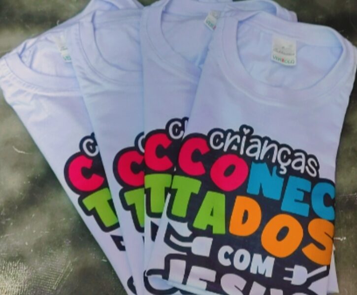 Faça já sua Camiseta Branca Personalizada estampada