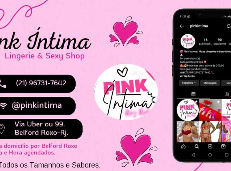 PINK INTIMA 🩷 Lingeries e Sexy Shop