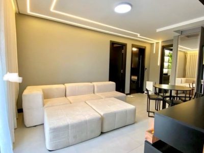 Apartamento para Venda, 2 dormitórios, sendo 1 suíte, 1 banheiro, 1 vaga, mobiliado, área total 63,80 m²