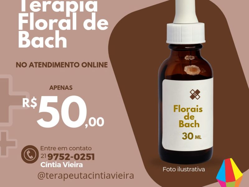 Terapia: Psicanálise, Florais de Bach e auriculoterapia