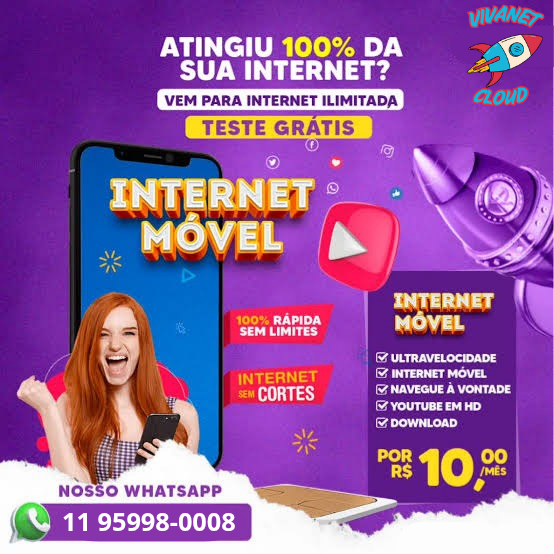 Internet Móvel Ilimitado