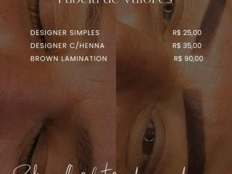 Designer de sobrancelhas