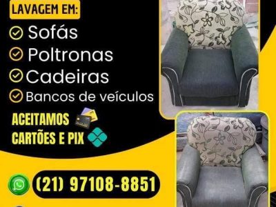 Higienizaçao de estofados