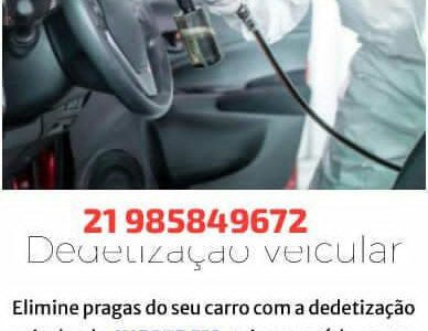DEDETIZAÇÁO e DESINSETIZAÇÃO