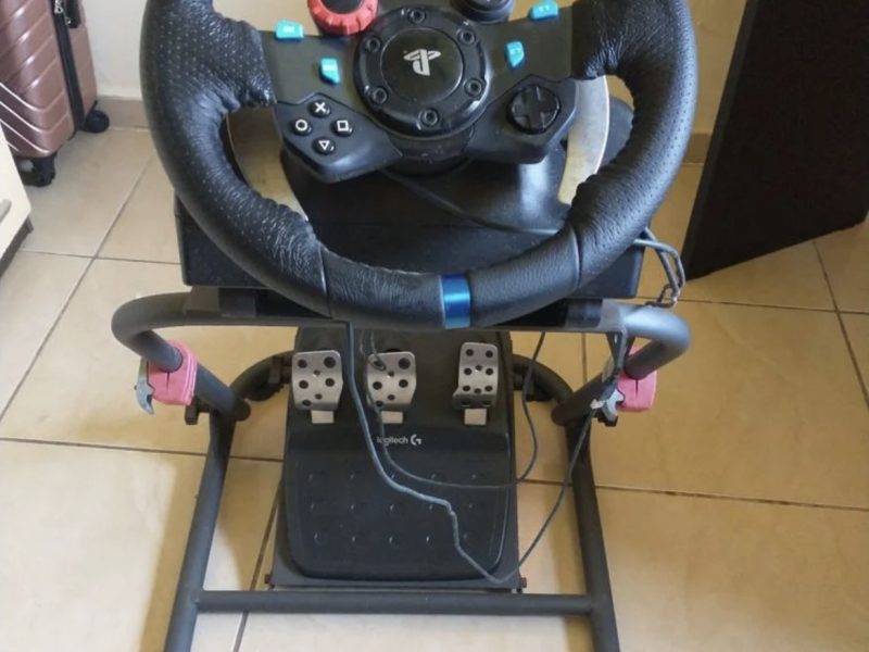 volante logitech g29 com pedais e suporte